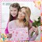 Mother's Day Foam Stickers, 300pcs Themed Hearts Tulip Flowers for DIY Craft Gift Cards Box Party Decoration